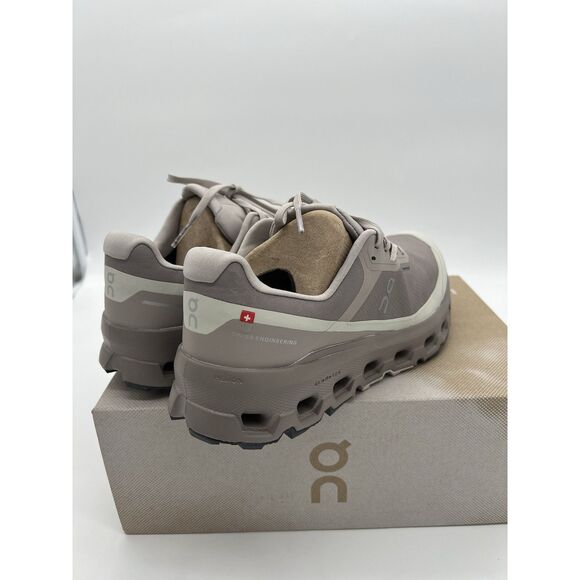 On Cloudvista 2 Women's Waterproof Trail Running Shoes Sand Size 8.5 Fog Cinder - Picture 4 of 9